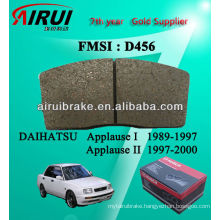 D456 auto brake pad for DAIHATSU APPLAUSE 1989-2000 F